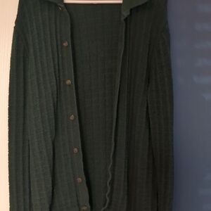 Old Navy Forest Green Knit Sweater
